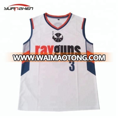 New design mesh sublimation dry fit basketball jersey wear