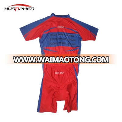 01 Wholesale high quality cycling wear breathable cycling jersey with sublimation printing